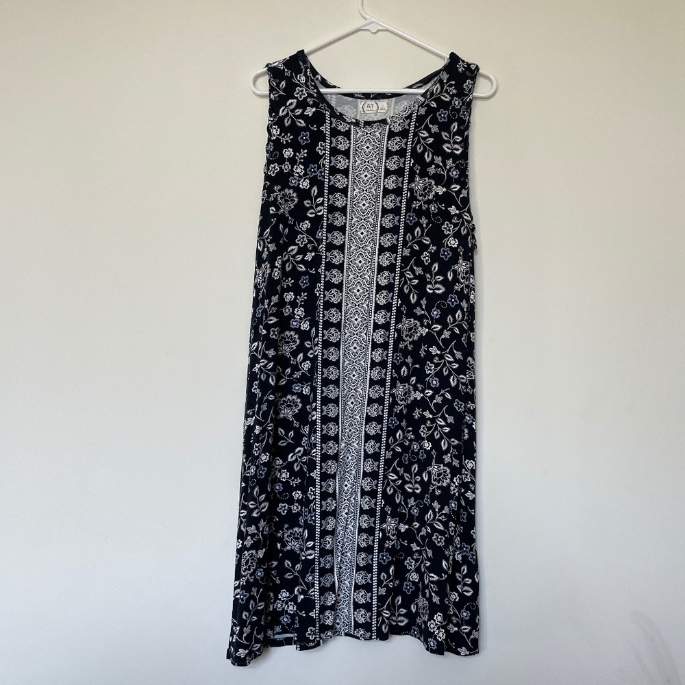 Sleeveless jersey dress